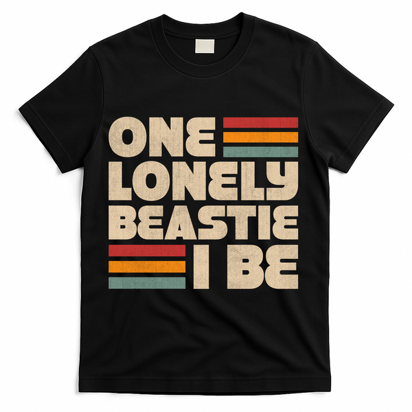 One Lonely Beastie I Be T-Shirt - Black