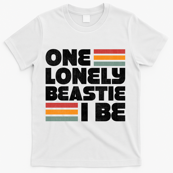 One Lonely Beastie I Be T-Shirt - White