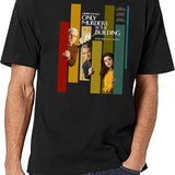 Only Murders in The Building (2) Black T-Shirt - White