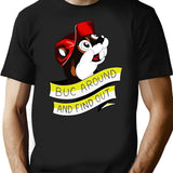 Otter BUC Around and Find Out Black T-Shirt - Black