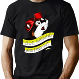 Otter BUC Around and Find Out Black T-Shirt - Green