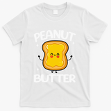 Peanut Butter And Jelly Halloween Costumes Couple Matching T-Shirt - White