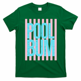 Pool Bum Retro Stripes Sunshine T-Shirt - Irish Green