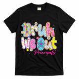 Preppy Bruh We Out Principals Last Day Of School Summer T-Shirt - Black