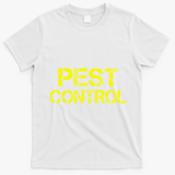 Pest Control Exterminator Halloween Costume T-Shirt - White