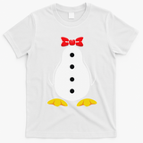 Penguin Costume Tuxedo Halloween Gift For T-Shirt - White