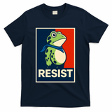 Portland Frog Protest Retro Vintage T-Shirt - Navy
