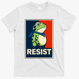Portland Frog Protest Retro Vintage T-Shirt - White