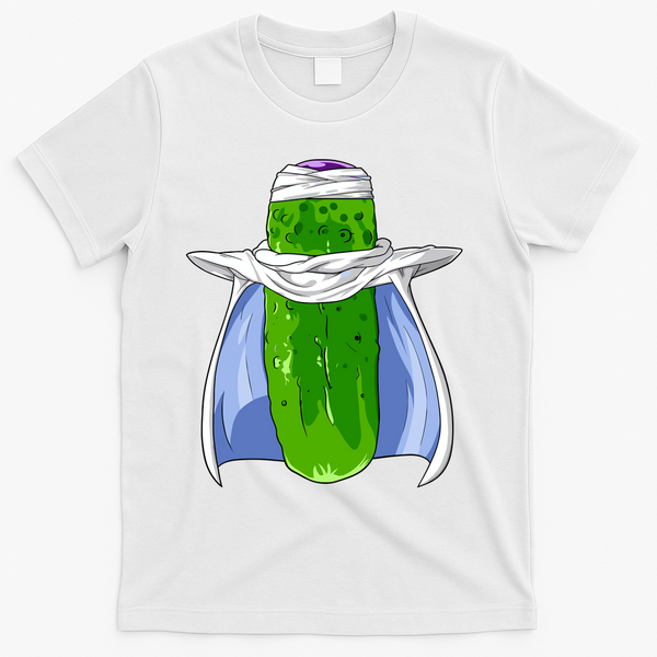 Pickel-o Funny Spoof Anime Pickle T-Shirt - White