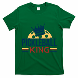 Pickleball King T-Shirt - Irish Green