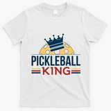 Pickleball King T-Shirt - White