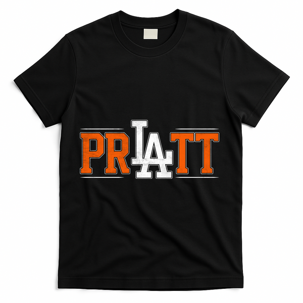 Pratt LA  Los Angeles T-Shirt - Black