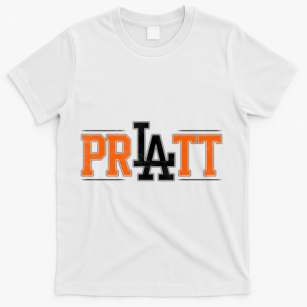 Pratt LA  Los Angeles T-Shirt - White