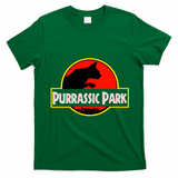 Purrasic Park T-Shirt - Irish Green