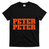 Peter Peter Pumpkin Eater Halloween Couples Costume T-Shirt - Black