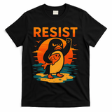 Penguin Resist Vintage Penguin Resist Cool Penguins Resist T-Shirt - Black