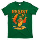 Penguin Resist Vintage Penguin Resist Cool Penguins Resist T-Shirt - Green