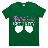 Princess Security Halloween Costume Dad Mom Boy Brother T-Shirt - Green