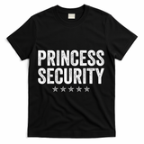 Princess Security Halloween Costume T-Shirt - Black