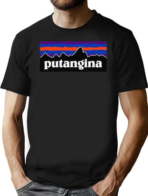 PUTANGINA Logo Black T-Shirt - Black