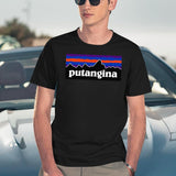 PUTANGINA Logo Black T-Shirt - Navy