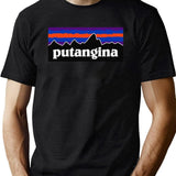 PUTANGINA Logo Black T-Shirt - Green