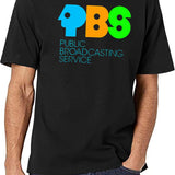 Pbs Vintage Essential Black T-Shirt - White