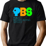 Pbs Vintage Essential Black T-Shirt - Green
