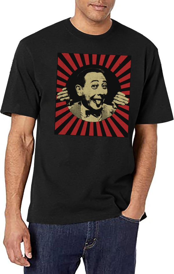 Pee Wee Herman Black T-Shirt - White