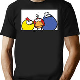 Peep and The Big Wide World Black T-Shirt - Black