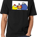 Peep and The Big Wide World Black T-Shirt - White