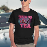 Popomu Alastor - That's The Tea - Hazbin Hotel Essential Black T-Shirt - Navy