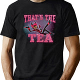 Popomu Alastor - That's The Tea - Hazbin Hotel Essential Black T-Shirt - Green