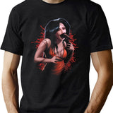 Puppet Master Leech Woman Black T-Shirt - Green