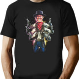 Puppet Master Six Shooter Black T-Shirt - Black