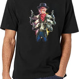 Puppet Master Six Shooter Black T-Shirt - White