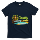 Quality Learing Center 1800 Fraud Funny T-Shirt - Navy Blue