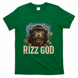 Rizz God T-Shirt - Green