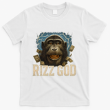 Rizz God T-Shirt - White