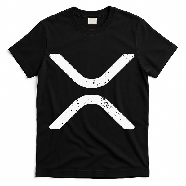 Ripple Logo XRP T-Shirt - Black