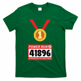 Running Runner Half Marathon Halloween Costume T-Shirt - Green