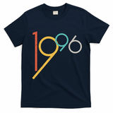 Retro Vintage Style 1996 30th Birthday T-Shirt - Navy Blue