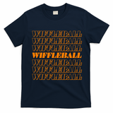 Retro Vintage Wiffleball  T-Shirt - Navy Blue