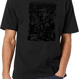 Re-Animator Scare You to Pieces Black T-Shirt - White