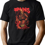 Return of The Living Dead Tarman Black T-Shirt - Green