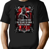 Riddick Furian Quote Black T-Shirt - Black