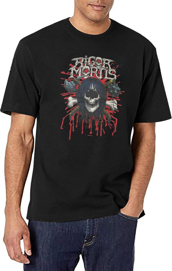 Rigor Mortis 1983 Black T-Shirt - White