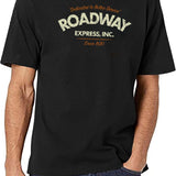 Roadway Express 1930 Black T-Shirt - White