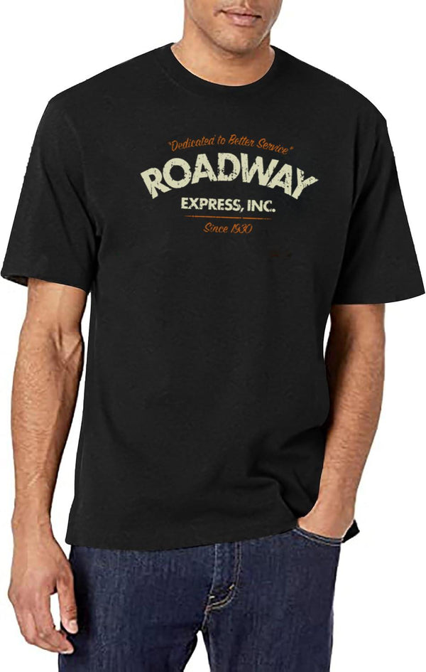 Roadway Express 1930 Black T-Shirt - White