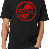 Rotax Motors 75 Classic Black T-Shirt - White